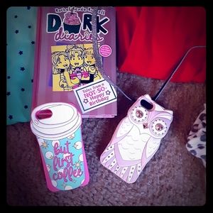 2 iphone 6plus case and book